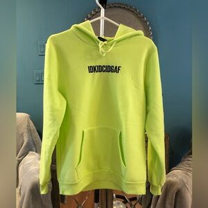 Green hoddie